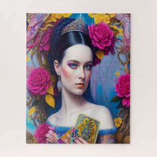 Prinzessin zeigt ihre Handtasche