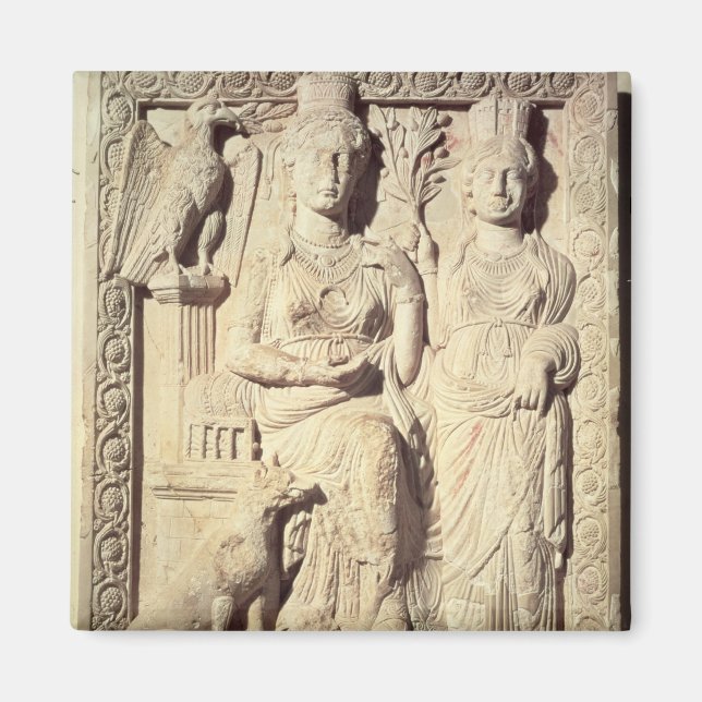 Prinzessin Zenobia und eine weibliche Begleiterin Magnet (Vorne)