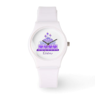 Prinzessinentorte mit Namen Armbanduhr