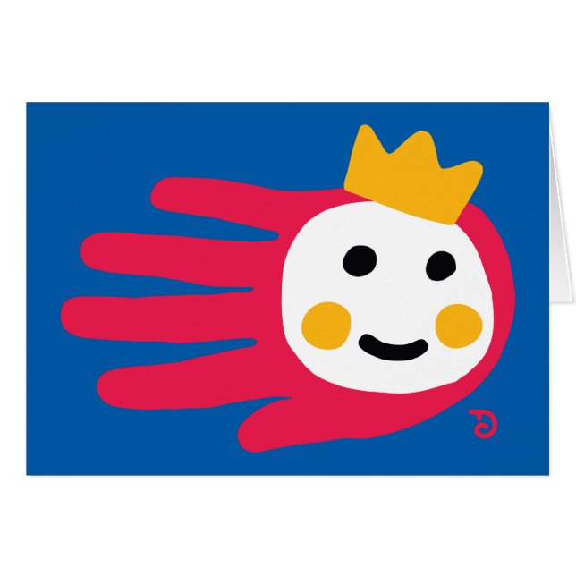 Prinzessinkarte (Vorderseite (Horizontal))