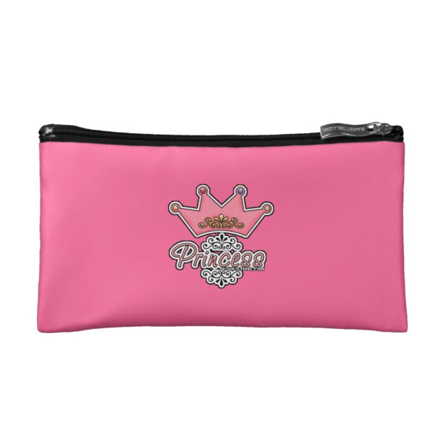 Prinzessinkrone Kosmetiktasche (Vorderseite)