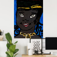 Prinzessinnen-Druck, Wertposter (Halbglanz)