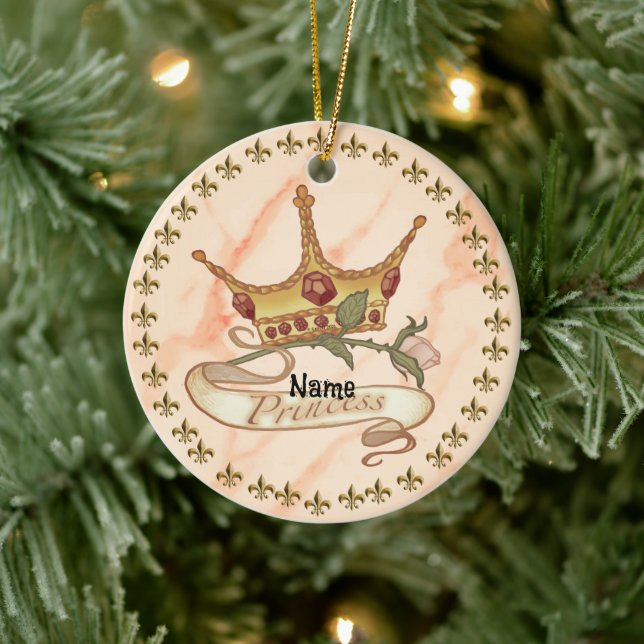 Prinzessinnen-Krone Ornamente  (Baum)