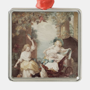 Prinzessinnen Mary, Sophia und Amelia Ornament Aus Metall