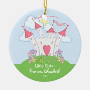 Prinzessinnenschloss Schwester Weihnachtsornament