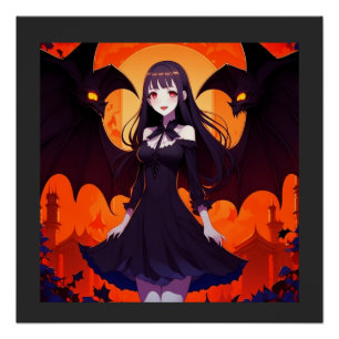 PRINZESVAMPIRE VON BATEN - GOTHISCH POSTER