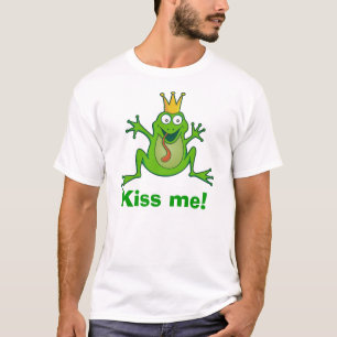 Prinzfrosch, küss mich! Basic T-Shirt