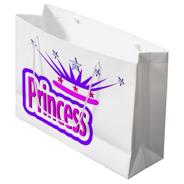 PRINZIP GROßE GESCHENKTÜTE (Vorderseite Schrägansicht)