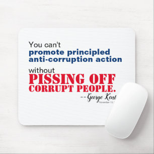 Prinzipiengeleitete Korruptionsbekämpfung ohne Abs Mousepad