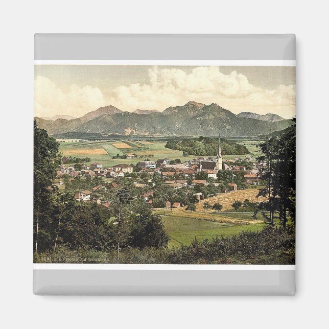 Prio auf Chiemsee, Oberbayern, Deutschland selten  Magnet (Vorne)
