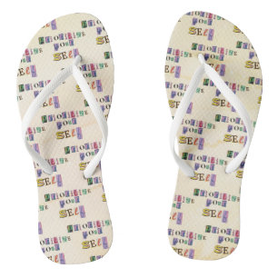 Priorisiere dich selbst flip flops