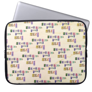 Priorisiere dich selbst laptopschutzhülle