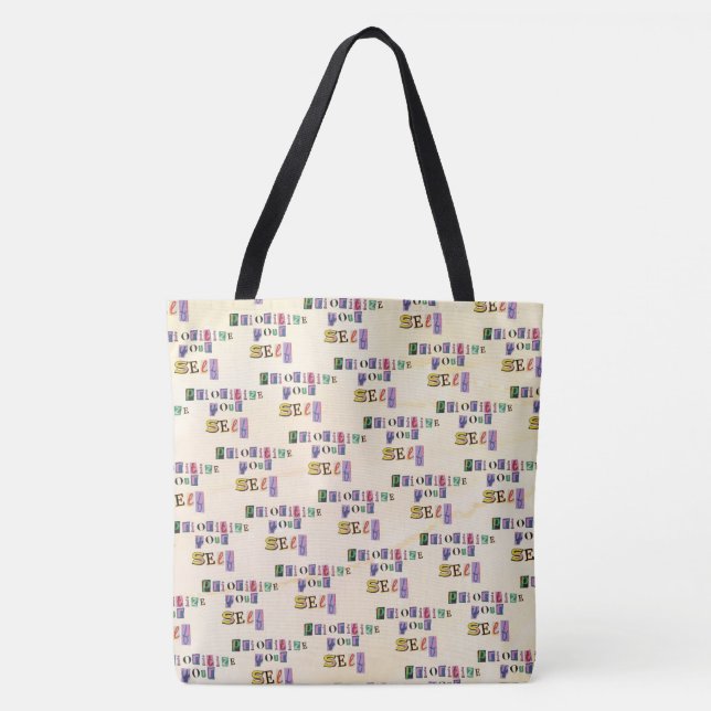 Priorisiere dich selbst tasche (Vorderseite)