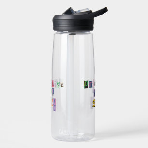 Priorisiere dich selbst trinkflasche
