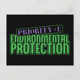 Priorität 1 postkarte