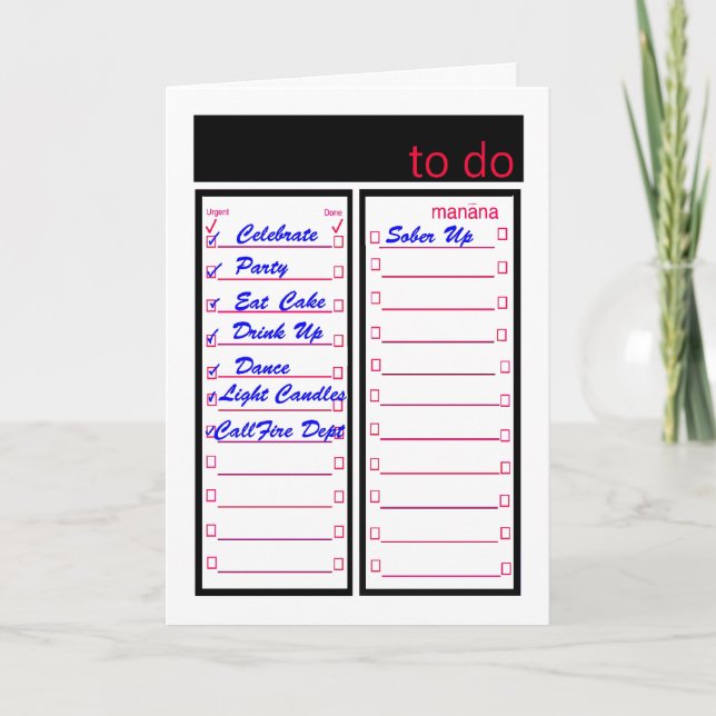 Priorität Karte (Vorderseite)