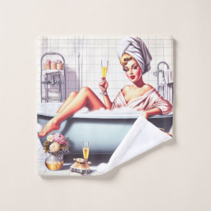 Prise de bain vintage