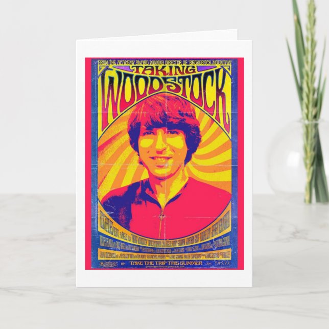 Prise de la carte de voeux de Woodstock (Devant)