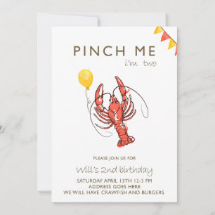Prise mir Crawfish Party Einladung