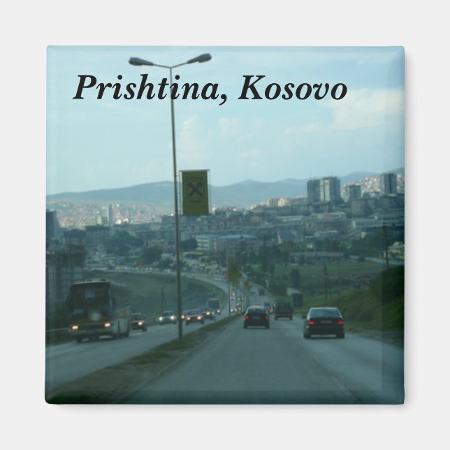 Prishtina, Kosovo Magnet (Vorne)