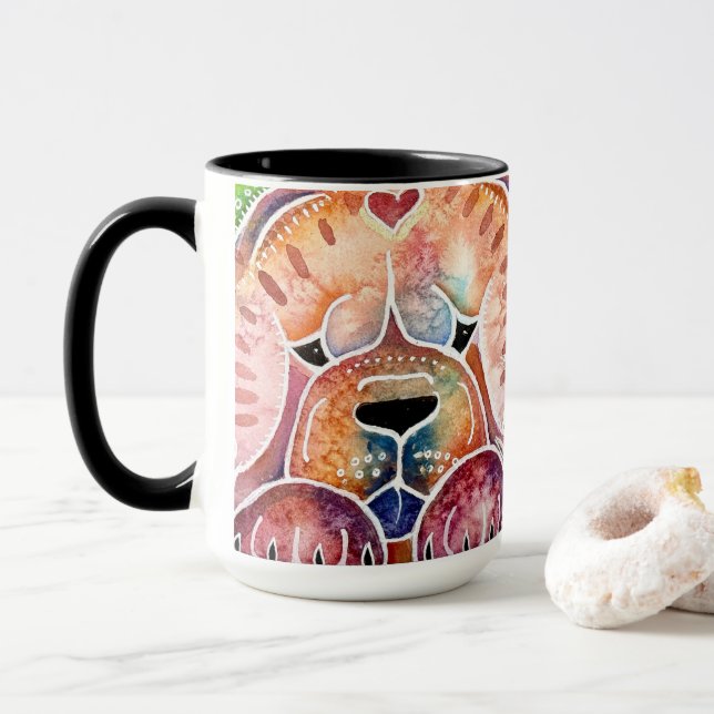 PRISM Chow - 15 oz Tasse (Mit Donut)