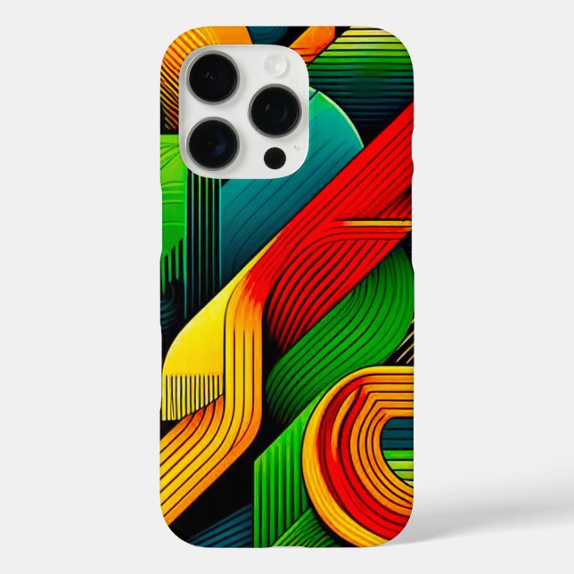 Prism Flow iPhone 16 Pro Hülle (Rückseite)