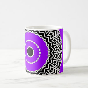 Prism Mandala ( Violett ) Kaffeetasse