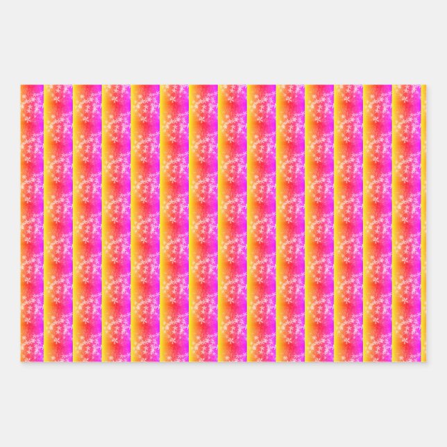 "Prism Pattern" Wrapping Paper  Geschenkpapier Set (Vorderseite)