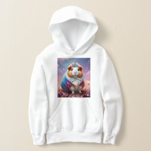 Prism Pigtail: Das strahlende Einhorn-Meerschweinc Hoodie