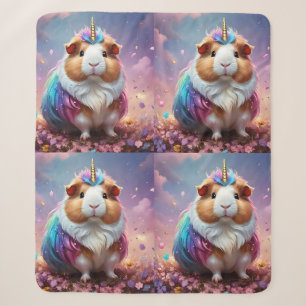 Prism Pigtail: Das strahlende Einhorn-Meerschweinc Sherpadecke