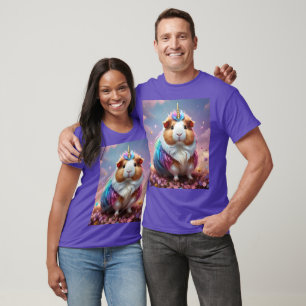 Prism Pigtail: Das strahlende Einhorn Meerschweinc T-Shirt
