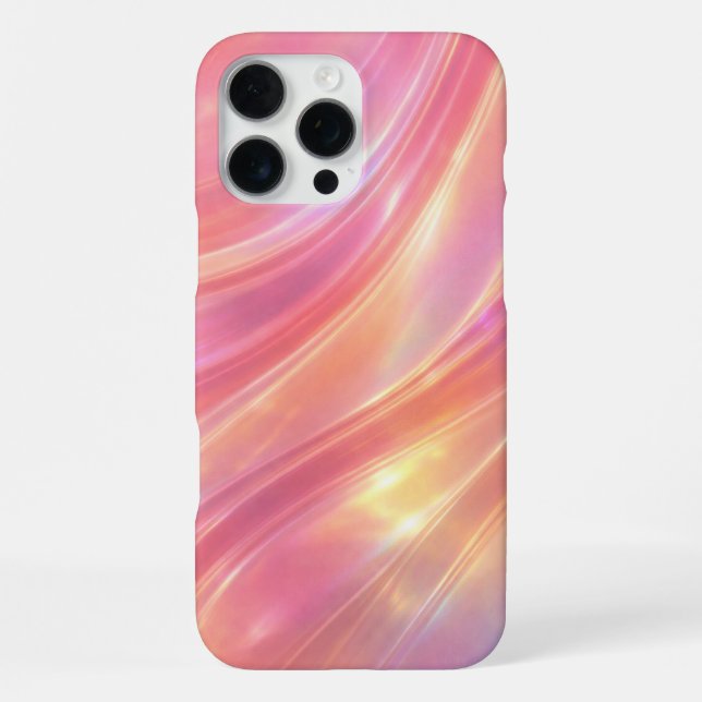 Prism Sunset Holographic Gradient Phone Case iPhone 16 Pro Max Hülle (Rückseite)
