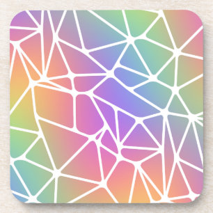 Prism-Synapse-Netz - Regenbogennetz : Getränkeuntersetzer
