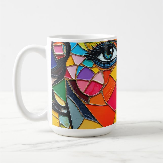 „Prismara“ - Fragmente ihrer Flamme Kaffeetasse (Links)