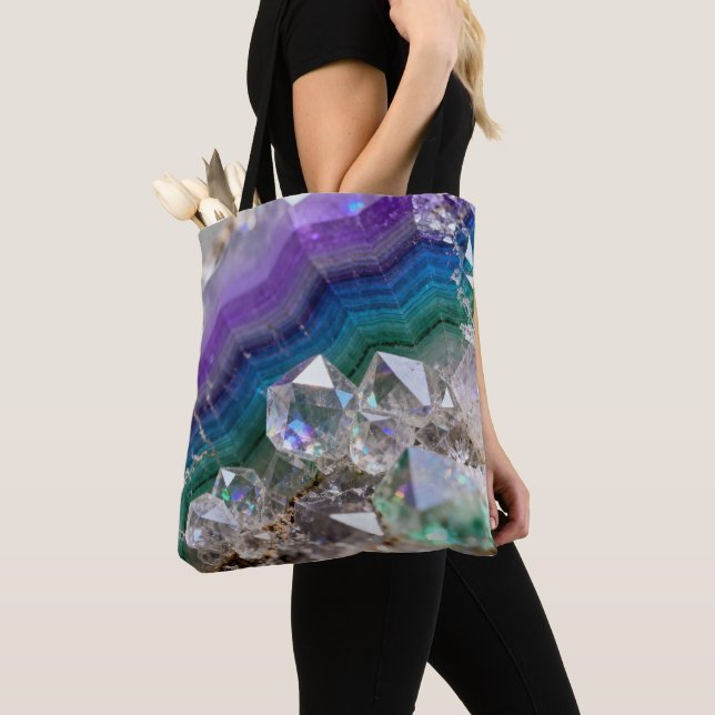 Prismatic Quartz Fusion Vibrant Crystal Design Tasche (Von Nahem)