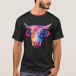 Prismatischer Bull-T - Shirt