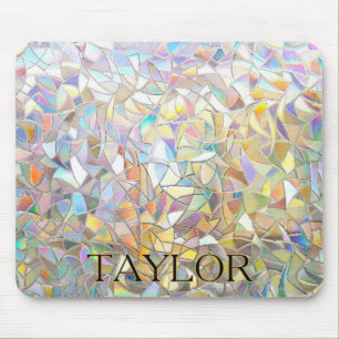 Prismatischer Buntglaseffekt - Regenbogen-Prismati Mousepad