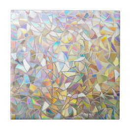 Prismatischer Buntglaseffekt - Regenbogenprismatis Fliese