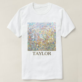 Prismatischer Buntglaseffekt - Regenbogenprismatis T-Shirt