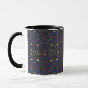 Prismatischer Regenbogen Abstract Acryl-Kunst Tasse