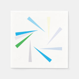 Prismatischer Verschluss Napkins Serviette