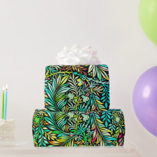 Prismatisches Grün Geschenkpapier