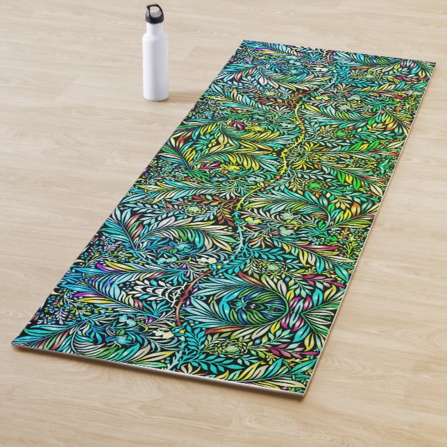 Prismatisches Grün Yogamatte (Beispiel)