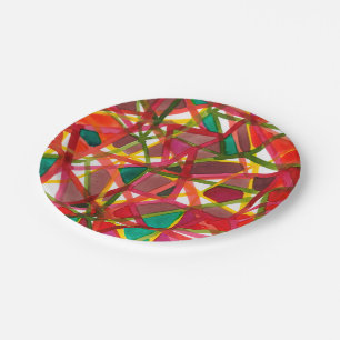 Prismatisches II Pappteller