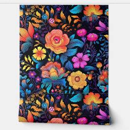 Prismatisches Petalscape Botanisch Tapete