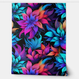 Prismatisches Petalscape Botanisch Tapete