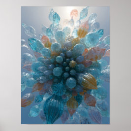 Prismenblüte Poster