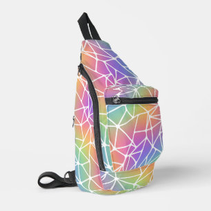 Prismennetz - Regenbogengewebe: Crossbody Bag