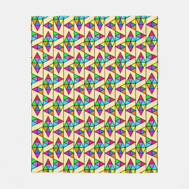 Prismenparade | fleecedecke (Vorderseite)