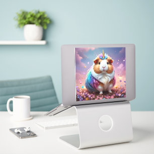 Prismenschwanz: Das Radiant Unicorn Guinea Pig, Aufkleber
